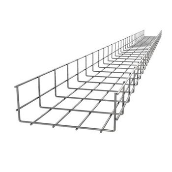 Wire Mesh Cable Tray, Coating :  Hot-Dip Size Customized U Bolt Available J Bolt Available Cable Tray Available Wall Bracket - CI Tech Engineers - India