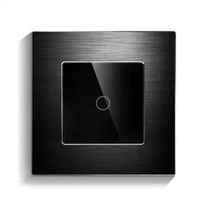 Zigbee Tuya WiFi Aluminum Panel Smart Touch Wall Switches with 1/2/3 Gang - Yiwu Binge Electrical Co., Ltd. - China