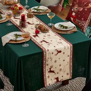 Christmas Collection Super Soft Fabric Printed Home Decor Table Runner Wedding Family Pafty Kitchen Table Decor Table Runner - Market Union Co. Ltd. - China