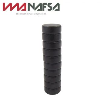 Black Epoxy Strong Permanent Rare Earth NdFeB Neodymium Disc Magnets - Ningbo IMANAFSA Magnetics Co., Ltd. - China