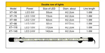 150cm LED Aquarium Diving Lights for Fish and Plants 24W - Zhongshan Jingyi Trading Limited - China