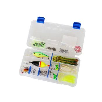 Multi-Function Walleye Fishing Tackle Storage Case Q'ty 122PCS Size 9X5X1" Material PVC Origin Weihai Model NO. 2066 Specification - Weihai Huayue Sports Co., Ltd. - China