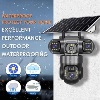 Smart Solar-Powered 4G CCTV Camera with Night Vision and 2MP Resolution - Xuzhou Dragon Guard Industrial Co., Ltd. - China