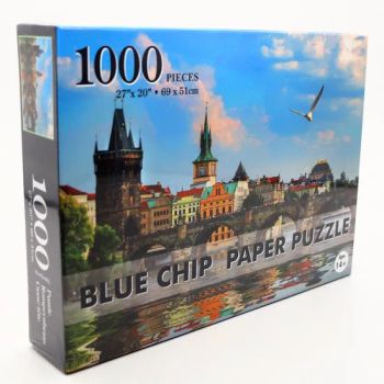 1000PCS Top Quality Blue Card Grey Card White Card Paper Jigsaw Puzzle - Hefei Paperway Enterprise Co., Ltd. - China