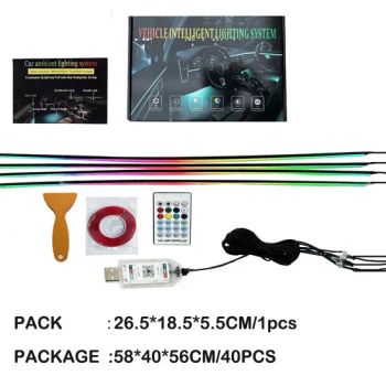 Car LED Strips Underbody Neon Chassis Light 15D MOQ100 1Y - Guangzhou New Vision New Material Technology Co., Ltd. - China
