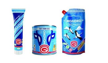 Condensed milk Packaging Packaging: 380g tin, 280g cartons, 180g tubes, 20kg bag-in-box, bulk. - ООО Молочная река - Belarus