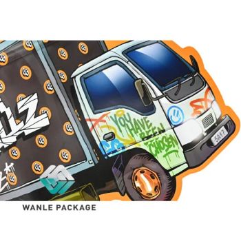 Wholesale Custom Print Resealable Zipper Special Shaped Child Proof Stand up Candy Bag - Zhejiang Wanle Packaging Co., Ltd. - China