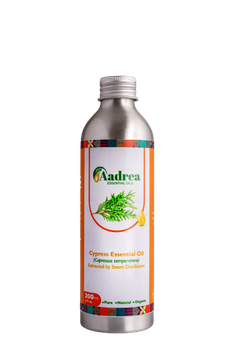 Cypress essential oil - 100% pure natural steam distilled Form Liquid Origin Uganda Packaging Size > 1000 g Features Organic, Without Additives - Aadrea Essential Oils - Uganda