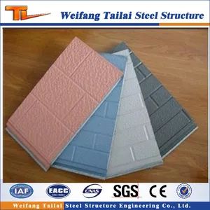 Decorative Board for Steel Structure Building - Weifang Tailai Steel Structure Engineering Co., Ltd. - China