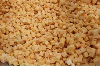 Frozen Pumpkin cubes 10x10mm - TEVITTA LLC - Ukraine