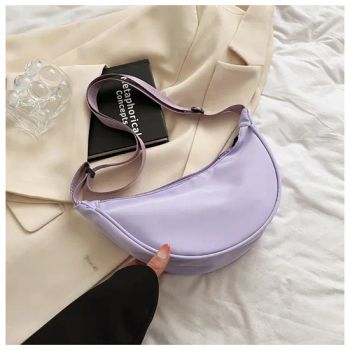 Wholesale Women Large Capacity Shoulder Messenger Bag Half Moon Belt Travel Bags - Shanghai Aosihan Trading Co., Ltd. - China