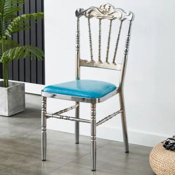 Chiavari Wedding Banquet Chair in Golden Napoleon Style Stackable Hotel Dining Hall Furniture Crown Chairs - Gaomi Bomei International Trade Company - China