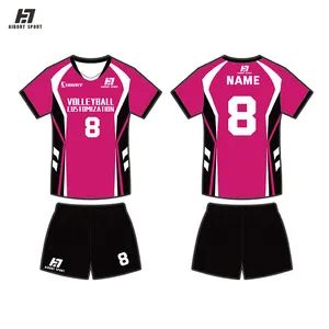 Aibort New Design Your Own Sleeveless Volleyball Jersey Volleyball Wear 2022 Wholesale Sublimation Volleyball Jerseys - Xiamen Aibort Clothing Co., Ltd. - China