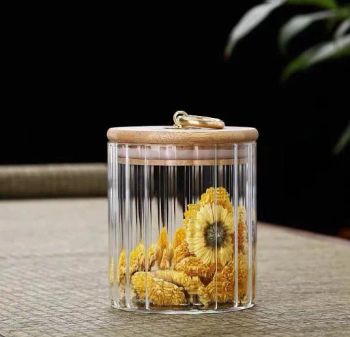 Kitchen Storage Jar Food Airtight Storage Container Jar for Box Packaging Cover Wholesale Glass Sealed Cans Bamboo - Tianjin Jiaming Technology Co., Ltd. - China