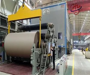 Waste Paper, Carton Paper After Warranty Service Corrugated Cardboard Making Machinery Machine - Qinyang Haiyang Paper Machinery Co., Ltd. Zhengzhou Branch - China