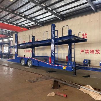 Customized Double Deck Vehicle Car Transport/Hauler/ Carrier Semi Trailer - Jinan Spower Machinery Technology Co., Ltd. - China
