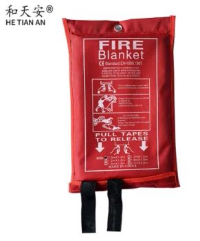 Premium Fiberglass Fire Blanket - Multiple Sizes for Safety Color White Trademark HetianAn Size 1000mm*1000mm Application - Jiangshan Hetian Anfang Fire Fighting Technology Co., Ltd. - China