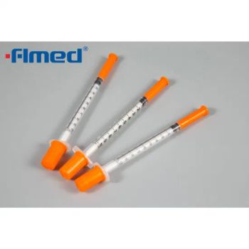 Medical Supply Disposable Sterile Insulin Syringe with Fixed Needle - FORLONG MEDICAL CO., LTD. - China