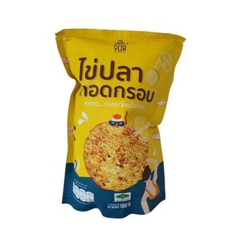 crispy fish roe ready to eat snack Taste Salty Packaging Bag Shelf Life 12 Storage Type dry Address thailand Brand Name - Thai Damon Intertrade - Thailand