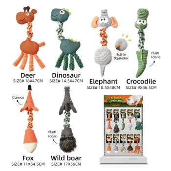 Wholesale Custom Plush Pet Toys Stuffing Animals Wholesalers Soft Stuffed Plush Dog Toys - Jinjiang Chendai Yilai Craft Company - China