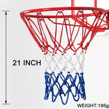 All-Season Basketball Net for Year-Round Play MOQ 10 PCS Origin China Certificate CCS Model NO. NT-BKN Plastic Rope PE - Jiangsu Beijialin International Trade Co., Ltd. - China