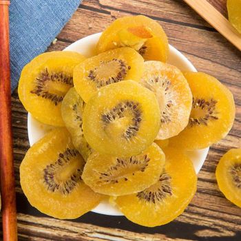Green healthy fruit products yellow dried Kiwi fruit Style Dried Color Yellow Shape pieces Type Kiwifruit Shelf Life - Shantou Zaomeng Food Co., Ltd. - China