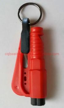 Emergency Tools Auto Small Keychain Emergency Safety Hammer for Car - Chongqing Bweiser Industry Company Limited - China