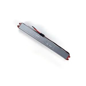 Narrow LED Switching Power Supply + LED Driver Fully Sealed IP67 for Display Freezer Use - Hyrite Lighting Co. - China