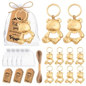 Wedding Gift Decoration - Zinc Alloy Bear Bottle Opener for Wedding Party Favors & Anniversary Souvenirs - Guangzhou Goldstar Import and Export Company Limited - China