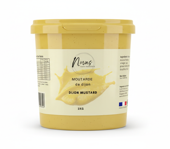 Dijon Mustard Pail Origin France Shelf Life 2-Years Form 1kg Plastic Tub Place of Origin France Flavor Profile Smooth And Piquant - Craft Union Pte Ltd - Singapore