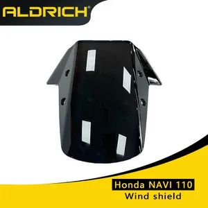 Honda Navi 110 Motorcycle Plastic Parts Motorcycle Wind Shield/Windscreen Motorcycle Front Universal Windshield/Windscreen Wind Deflector Fairing - Aldrich Motorcycle Spare Parts & Accessories Co., Ltd. - China