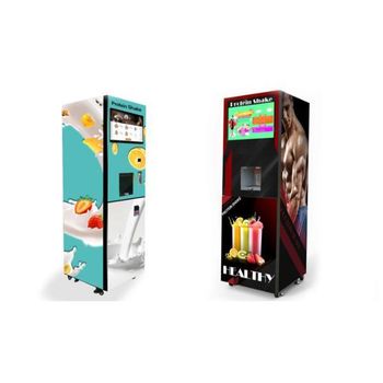 Commercial Protein Shake Vending Machine for 24 Hour Gyms and Fitness Centers - senesie mfg llc - United States