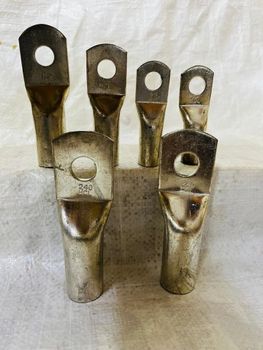 Copper Lugs Terminals, Size: 400 sq mm Color Golden Size 400 sq mm Material Copper Packaging Type Packet Power transmission 5 - K. R. Electricals Co. - India