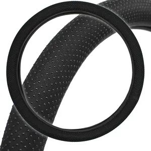 Four Seasons Car Steering Wheel Cover MOQ 1000PC Brand Anma Trademark ANMA Color Optional Size Unverisal OEM Logo - Shanghai Anma Industry Co., Ltd. - China