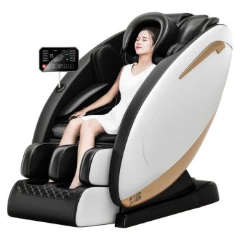 Best Sale CE Commercial Masajeador Asiento Electric Other Body Care Voice Control Shiatsu Recliner Chairs 4D Massage Chair SL Track - Fuan Huixin Technology Co., Ltd. - China