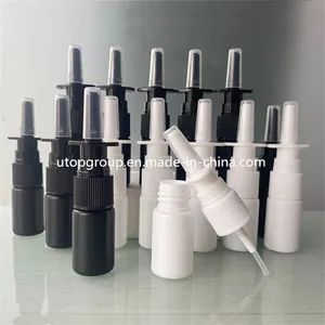 Wholesale Nasal Spray Bottle 5ml 10ml Nose Nasal Spray Bottle Empty Solid Black Tanning Spray Bottles - Chengdu Utop Technology Co., Ltd. - China