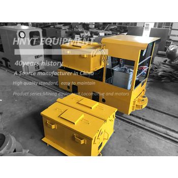 2.5 ton underground mine locomotive powered by battery - HNYT EQUIPMENT CO.,LTD - China
