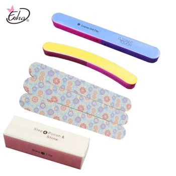 100 180 Grit Sponge Buffer Printing Other Nail Polishing File Manicure and Pedicure Supplies Nails Art Tools - ESHA CO., LIMITED. - China