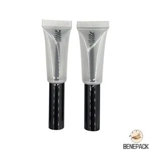 Empty OEM Custom Empty Mascara Eyelash Serum Plastic Packaging Tube with Brush - YANGZHOU BENEPACK CO., LTD. - China