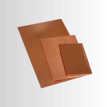 Copper Earthing Plate 011 012 Thickness 3 mm Shape Rectangle Finishing Brass Country of Origin Made in India Equipment Type Earthing Plate - Grow More Enterprises - India