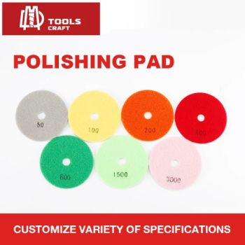 Factory Direct Wholesale OEM 5 Step Triangle Type Polishing Pads China Top Brand Diamond Polishing Pads Set - DANYANG DAMING TOOLS CO., LTD. - China