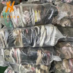 Boxing Branded Clothes Bales Branded Original Bulk Sport Used Shoes - Guangzhou Hissen International Trade Limited Company - China