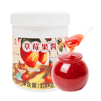 wholesale jams compnies bulk sweet fruit flavors strawberry aseptic jam with pulp for bubble tea - Guangdong Jiaduoli Food Co., Ltd - China