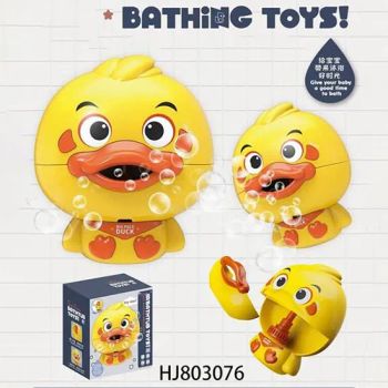 Electric Bubble Maker for Kids Bathroom Fun Cartoon Animal Bubble Machine for Baby Bath Toy with Lights and Sounds Interactive Bubble Blower for Children - Hengjun Plastic Toys Manufactory - China