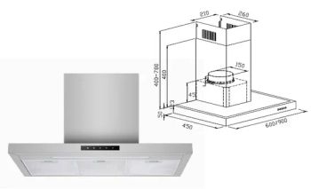 Shallow Cover Household Range Hood for Kitchen - Guangdong Huayou Hardware Products Co., Ltd. - China
