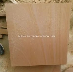 Yellow Wooden Sandstone and Sandstone Tiles Type Tiles MOQ 500sqm Sample Free Origin China Color Yellow Quality A Grade Stone Form - Shenzhen Leeste Industry Co., Ltd. - China