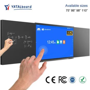 OEM Manufacturer Touch Screen Nano Interactive Blackboard with Camera Mic LED Nano Touch Blackboards - Hangzhou Yatal technology Co., Ltd. - China