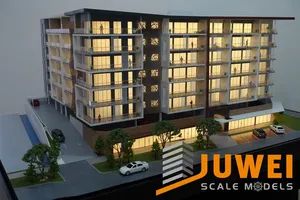 Residential Architectural Scale Building Model of Apartment with Light (JW-29) - Shanghai Juwei Scale Model Co., Ltd. - China