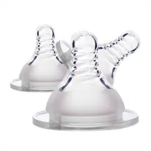 Liquid Silicone Rubber Teat Baby Nipple in Wide Neck 5cm Baby Feeder Nipple - Kingsun Baby Products Co., Ltd. - China