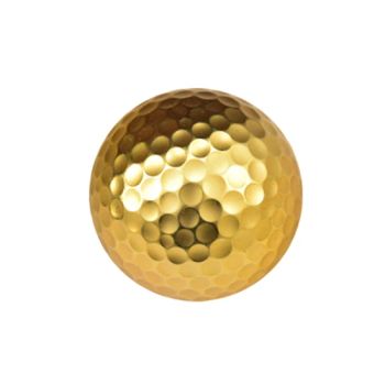Colored Golf Ball Gold Plated Color Golf Ball Beautiful for Promotional Gift Golf Ball - Xiamen JTS Sports Equipment Co., Ltd. - China